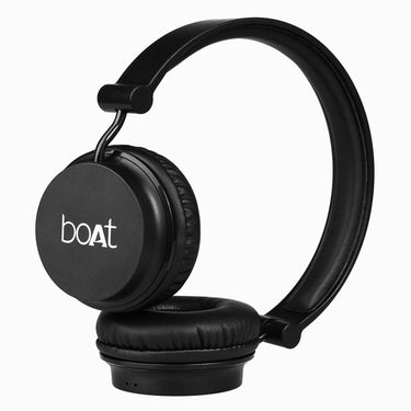boAt Rockerz 400 Bluetooth On-Ear Headphones with Mic – 8H Playback, Powerful Sound & Soft Padded Ear Cushions